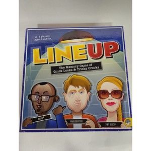 Line Up:  The Memory Game of Quick Looks & Tricky Crooks Board Game 2010